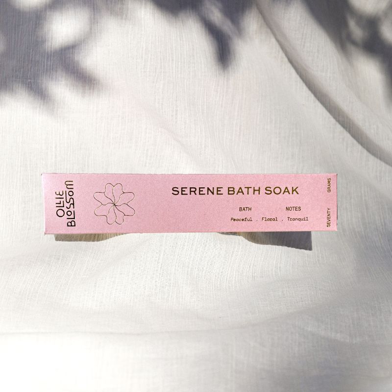 SERENE BATH SOAK Ollie Blossom Bath & Body Bonjour Fete - Party Supplies