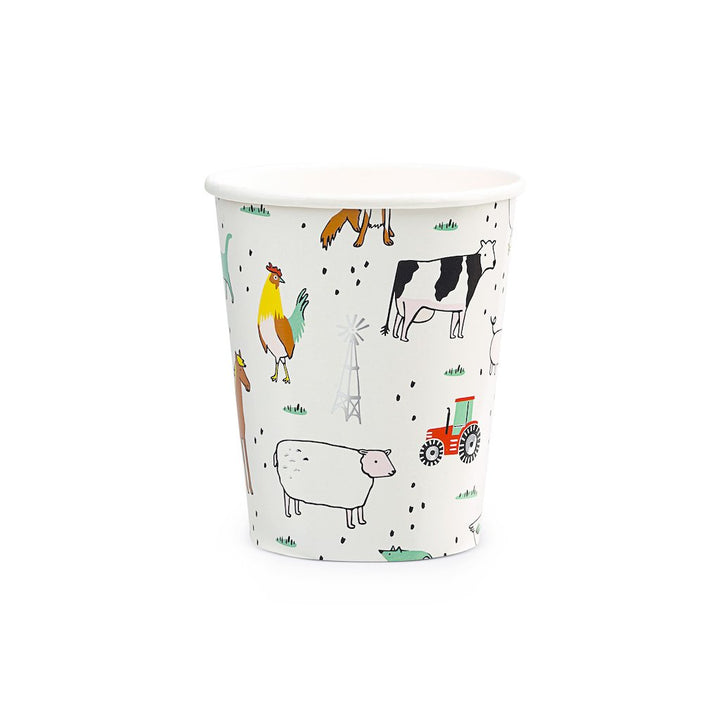ON THE FARM CUPS Jollity & Co. + Daydream Society Cups Bonjour Fete - Party Supplies