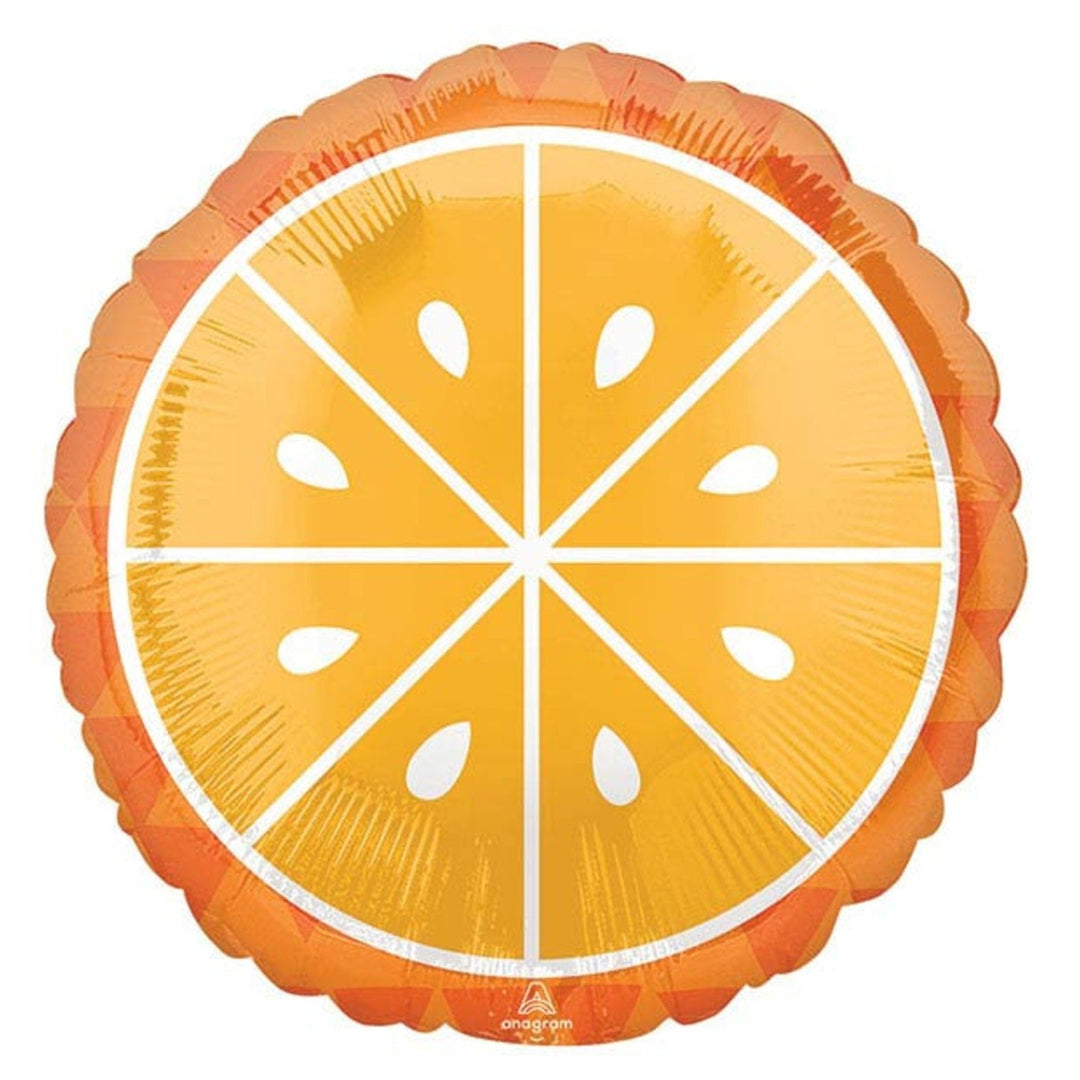 ORANGE SLICE BALLOON Bonjour Fête  Bonjour Fete - Party Supplies
