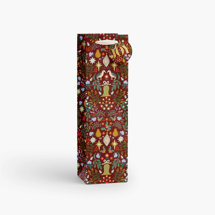 PARTRIDGE GIFT BAG Rifle Paper Co. christmas gift wrap Bonjour Fete - Party Supplies