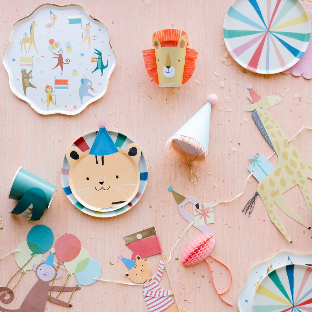 COLORFUL PARTY HATS Meri Meri Party Hats Bonjour Fete - Party Supplies