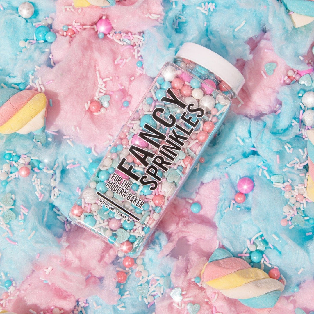 FANCY SPRINKLES COTTON CANDY KISS MIX Fancy Sprinkles Sprinkles Bonjour Fete - Party Supplies