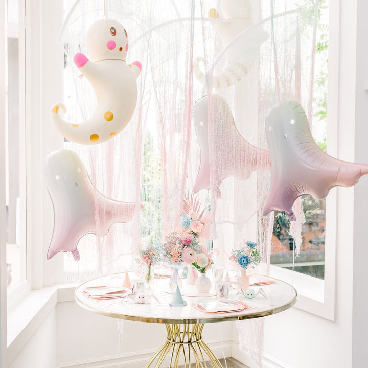 HALLOWEEN OMBRE GHOST BALLOONS Meri Meri Halloween Balloons Bonjour Fete - Pastel Halloween Party Supplies