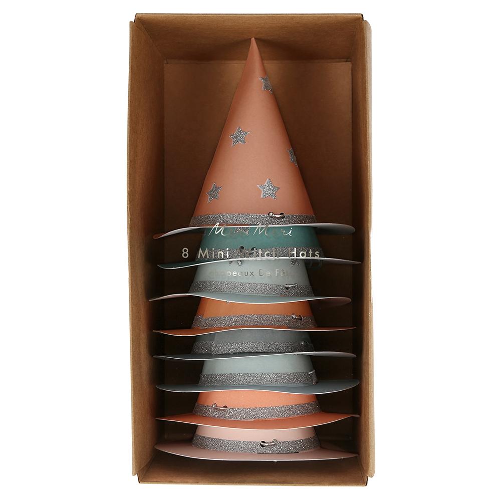 PASTEL HALLOWEEN MINI WITCH HATS Meri Meri Halloween Costumes Bonjour Fete - Party Supplies
