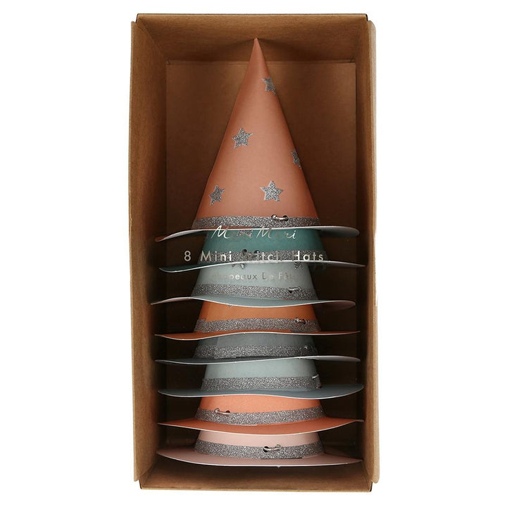 PASTEL HALLOWEEN MINI WITCH HATS Meri Meri Halloween Costumes Bonjour Fete - Party Supplies