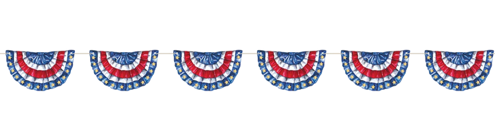 PATRIOTIC BUNTING Hester & Cook Bonjour Fete - Party Supplies