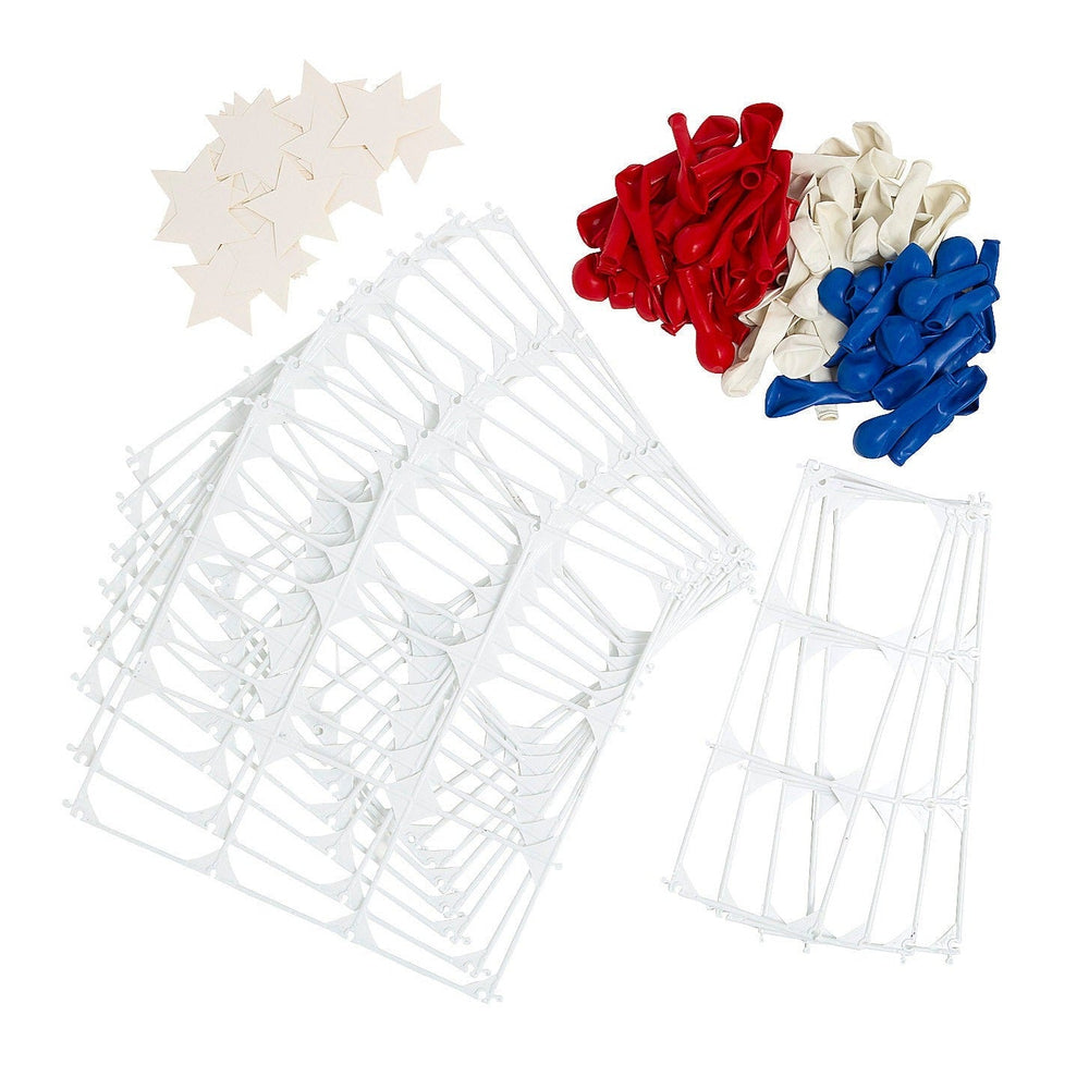 KID'S STAR SHAPED PATRIOTIC SUNGLASSES Fun Express 4th of July Bonjour Fete - Party Supplies