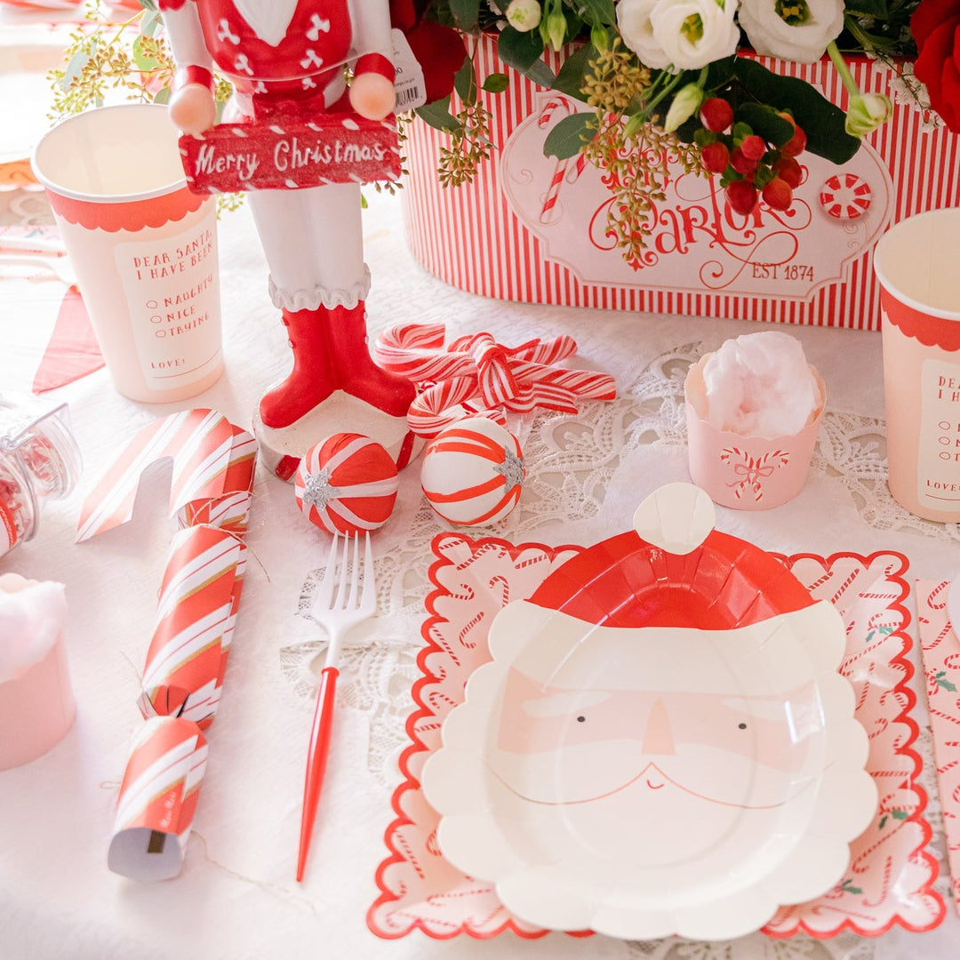 PEPPERMINT CANDY SURPRISE BALLS Meri Meri Christmas Favor Bonjour Fete - Party Supplies
