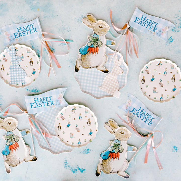 PETER RABBIT AND FRIENDS PLATES Meri Meri Plates Bonjour Fete - Party Supplies