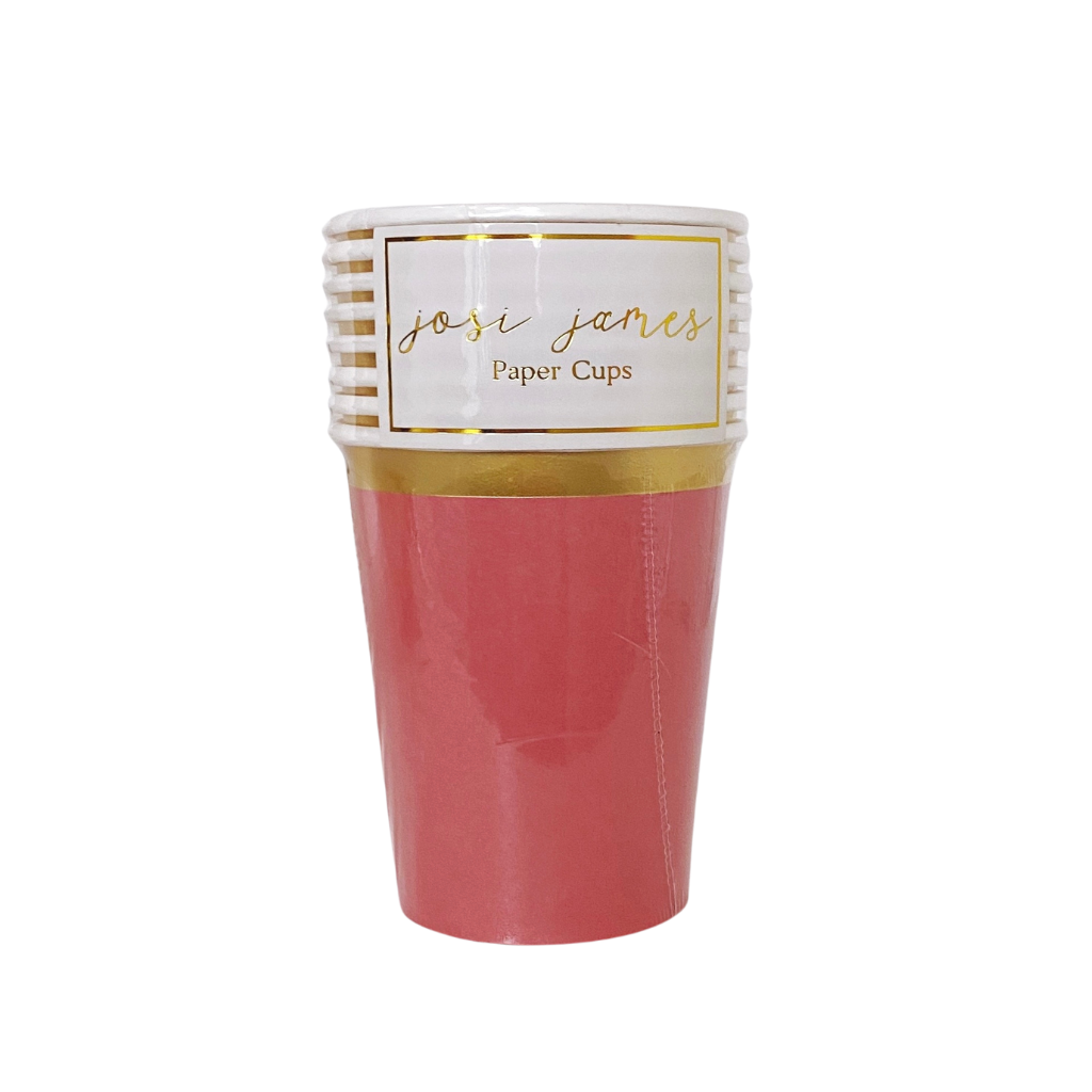 LONDON CUPS Josi James Cups Bonjour Fete - Party Supplies