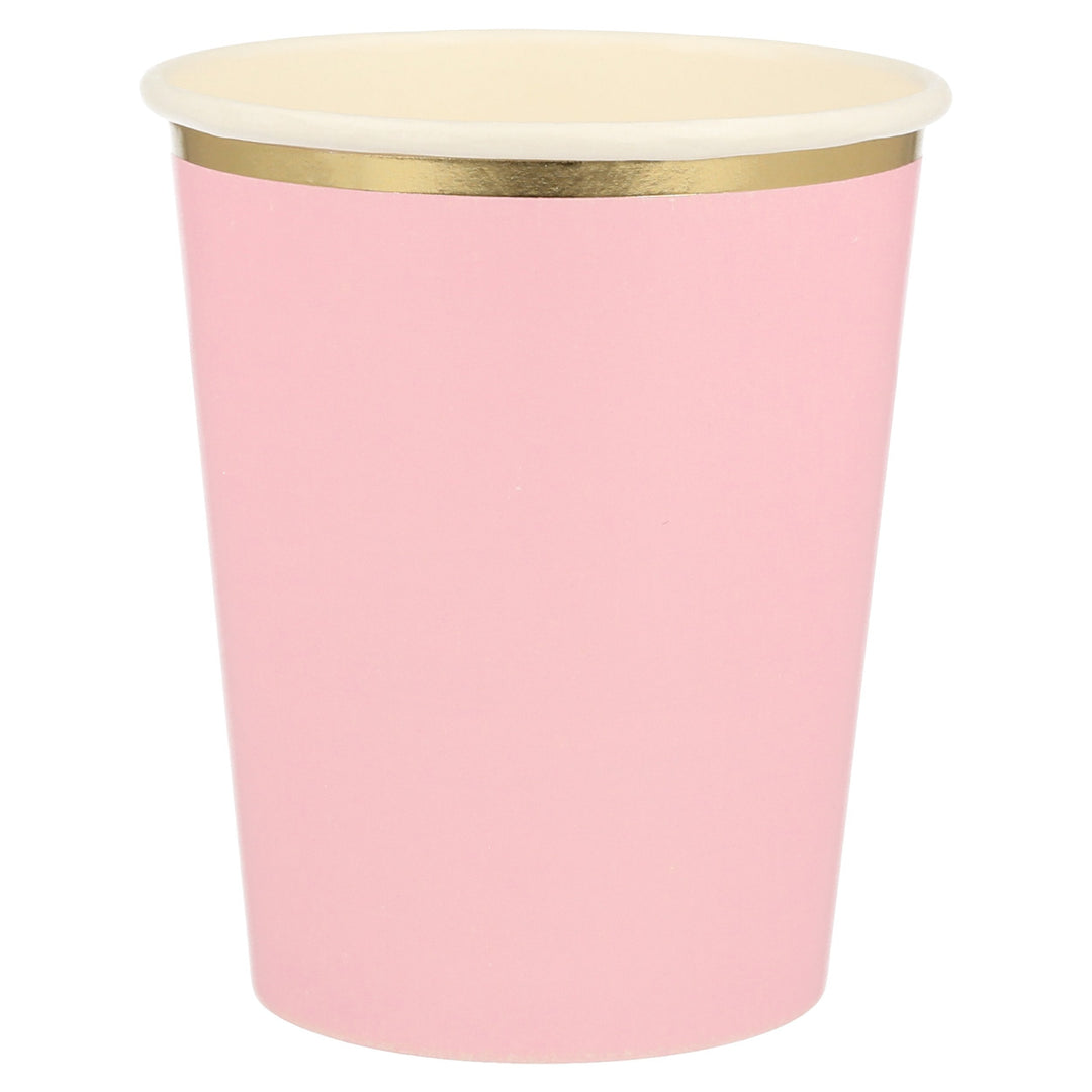 PINK HEARTS CUPS Meri Meri Cups Bonjour Fete - Party Supplies