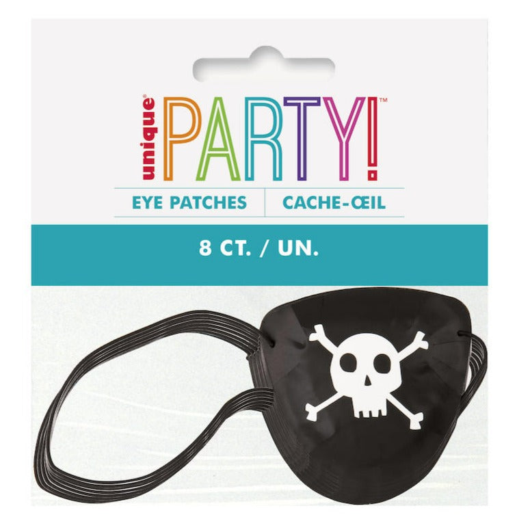 PIRATE EYE PATCH Unique Bonjour Fete - Party Supplies
