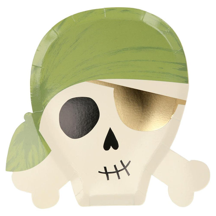PIRATE PLATES Meri Meri Plates Bonjour Fete - Party Supplies