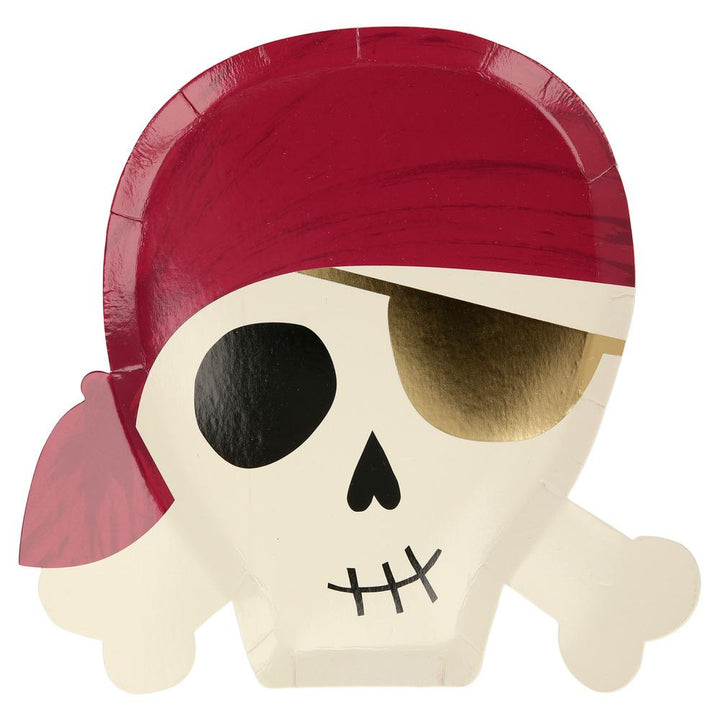 PIRATE PLATES Meri Meri Plates Bonjour Fete - Party Supplies