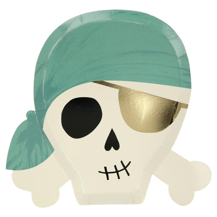 PIRATE PLATES Meri Meri Plates Bonjour Fete - Party Supplies