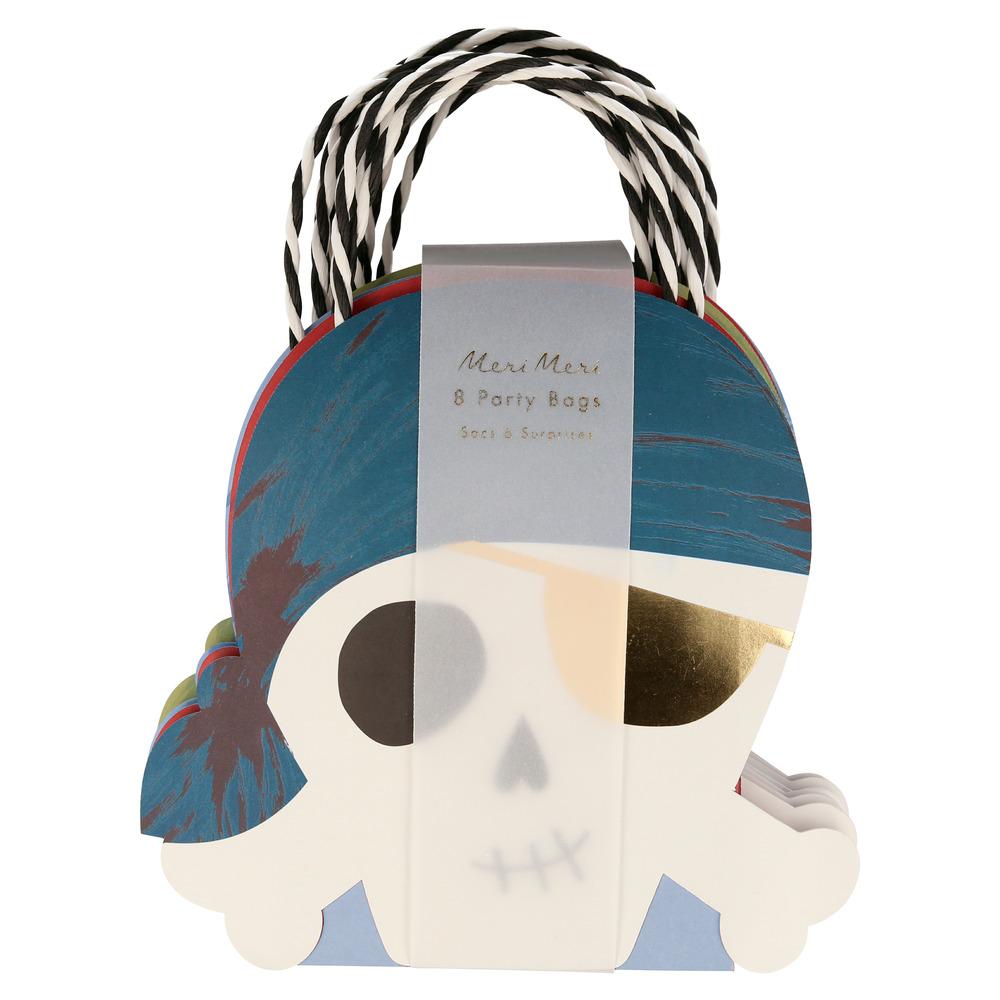 PIRATE PARTY BAGS Meri Meri Party Favor Bonjour Fete - Party Supplies