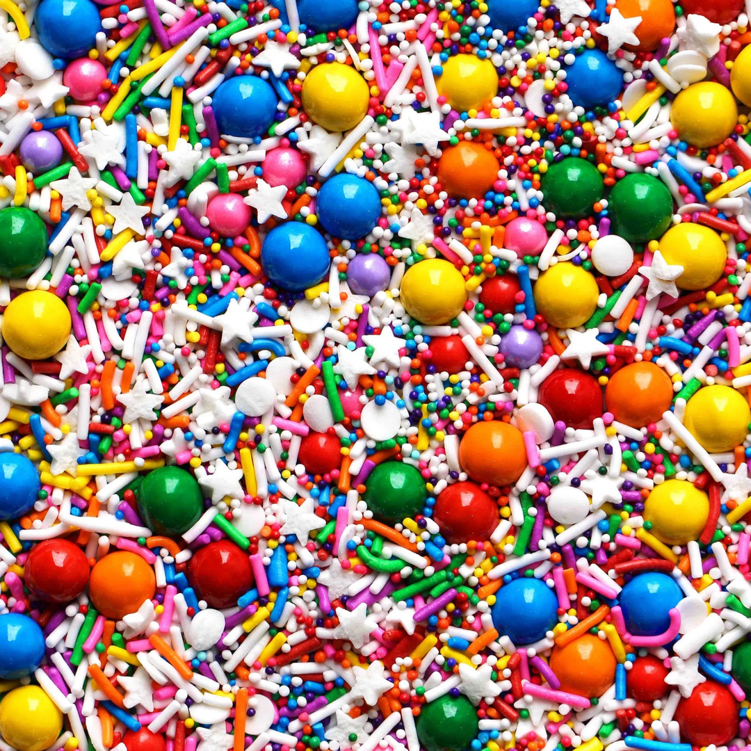 FANCY SPRINKLES HOP SCOTCH MIX Fancy Sprinkles Sprinkles Bonjour Fete - Party Supplies