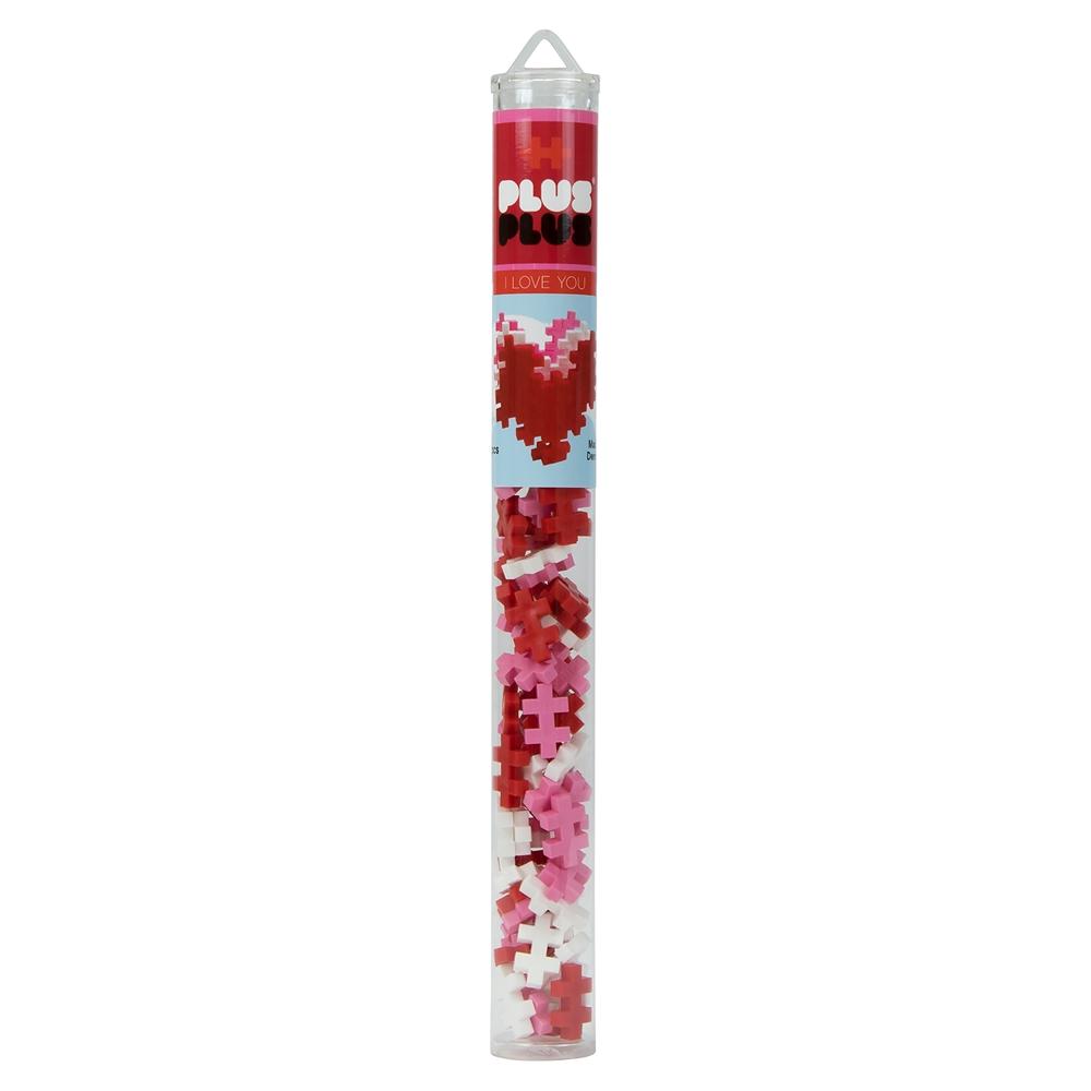PLUS PLUS I LOVE YOU MINI MAKER TUBE Plus Plus Kid's Party Favors Bonjour Fete - Party Supplies