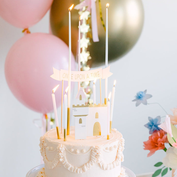 PRINCESS CAKE TOPPER SET My Mind’s Eye Bonjour Fete - Party Supplies