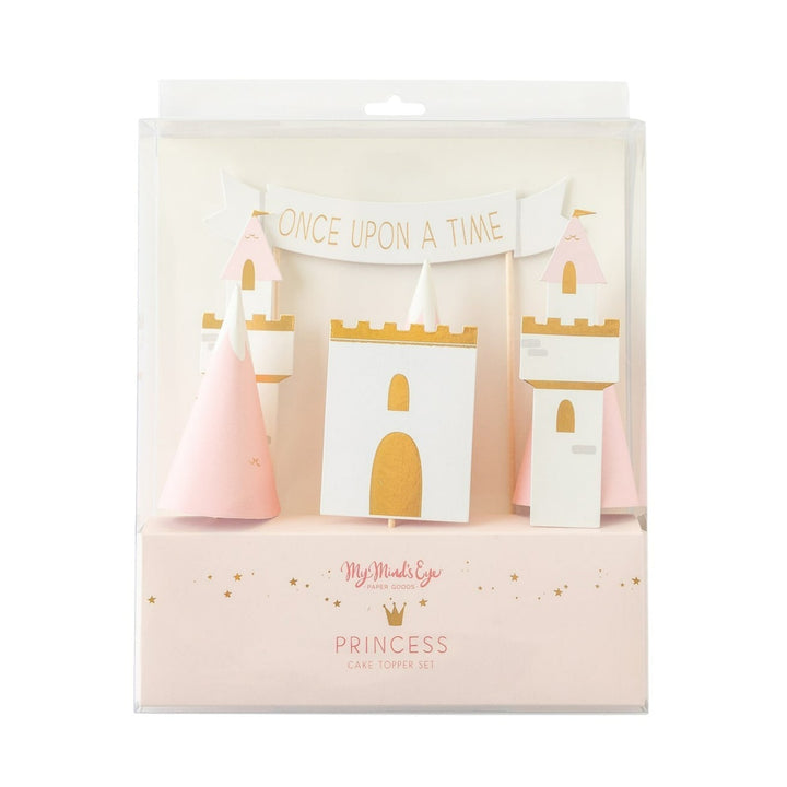 PRINCESS CAKE TOPPER SET My Mind’s Eye Bonjour Fete - Party Supplies