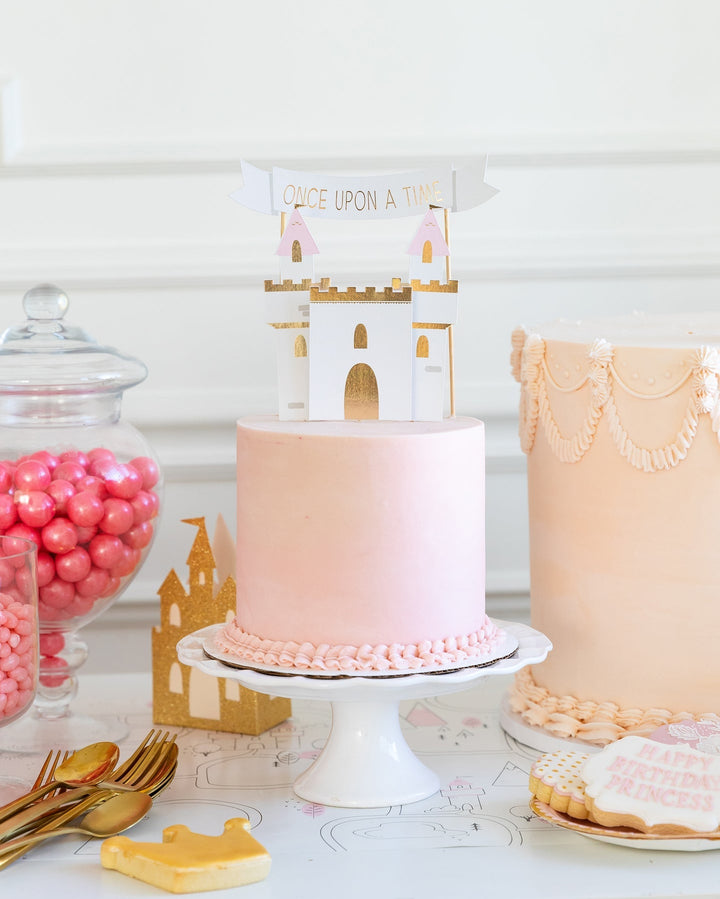 PRINCESS CAKE TOPPER SET My Mind’s Eye Bonjour Fete - Party Supplies
