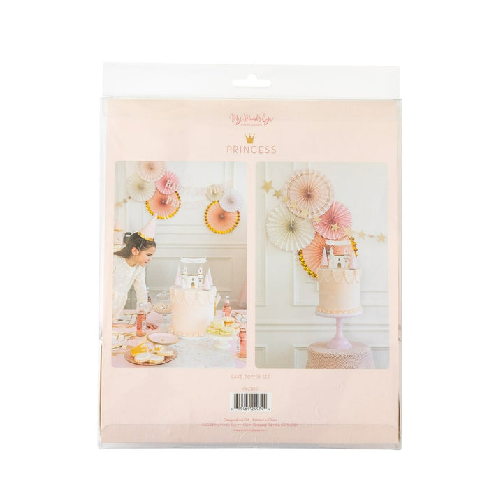 PRINCESS CAKE TOPPER SET My Mind’s Eye Bonjour Fete - Party Supplies