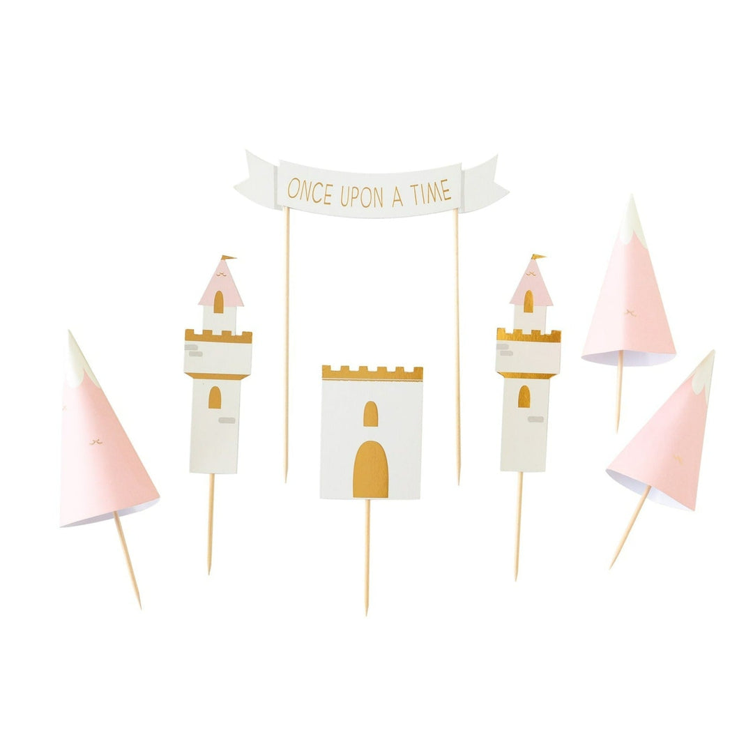 PRINCESS CAKE TOPPER SET My Mind’s Eye Bonjour Fete - Party Supplies