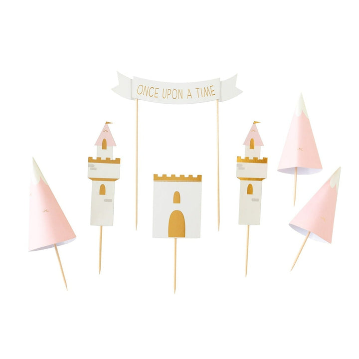 PRINCESS CAKE TOPPER SET My Mind’s Eye Bonjour Fete - Party Supplies