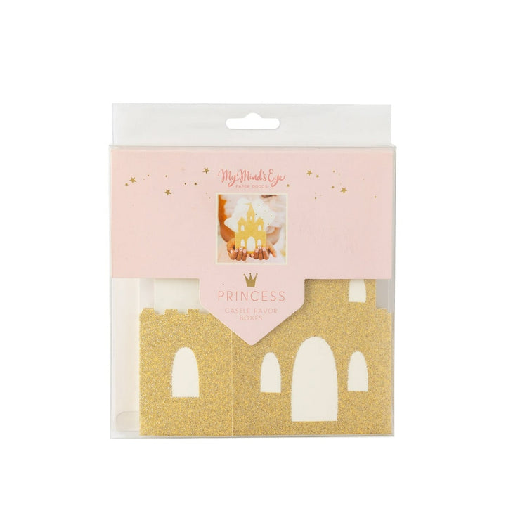 PRINCESS CASTLE FAVOR BOXES My Mind’s Eye Bonjour Fete - Party Supplies