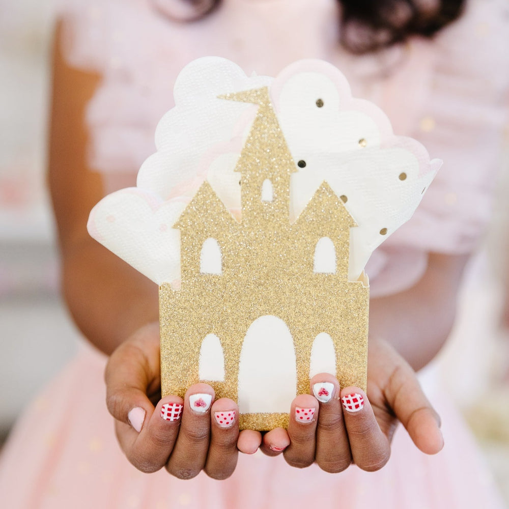 PRINCESS CASTLE FAVOR BOXES My Mind’s Eye Bonjour Fete - Party Supplies