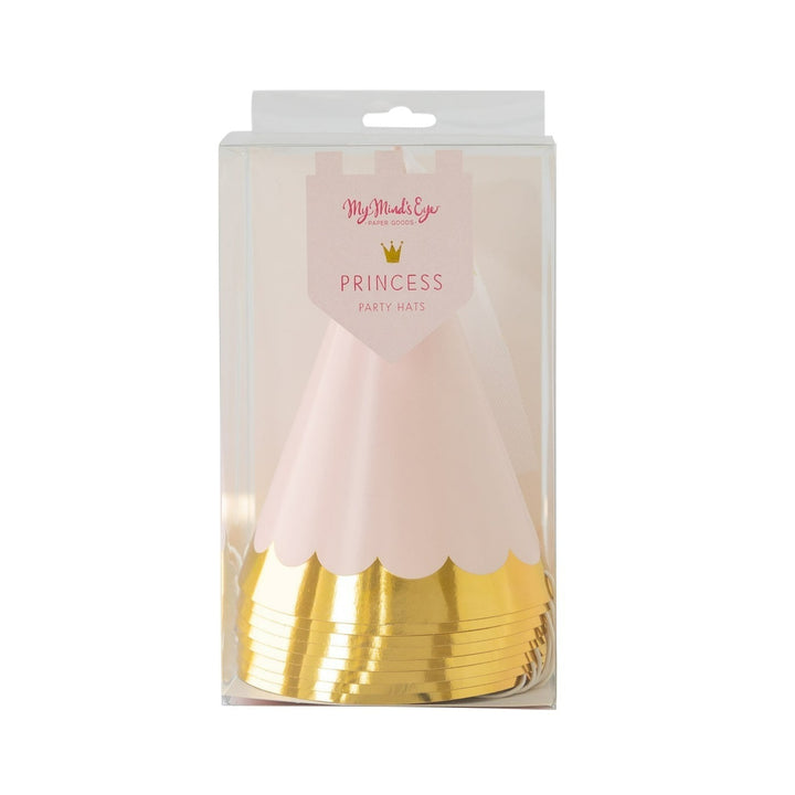 PRINCESS PARTY HATS My Mind’s Eye Bonjour Fete - Party Supplies