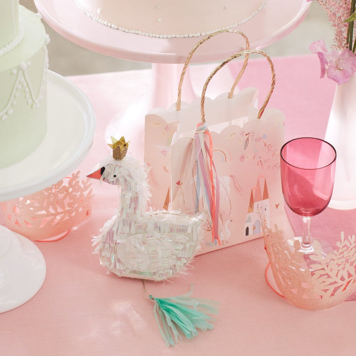 PRINCESS PARTY TREAT BAGS Meri Meri Favor Bag Bonjour Fete - Party Supplies