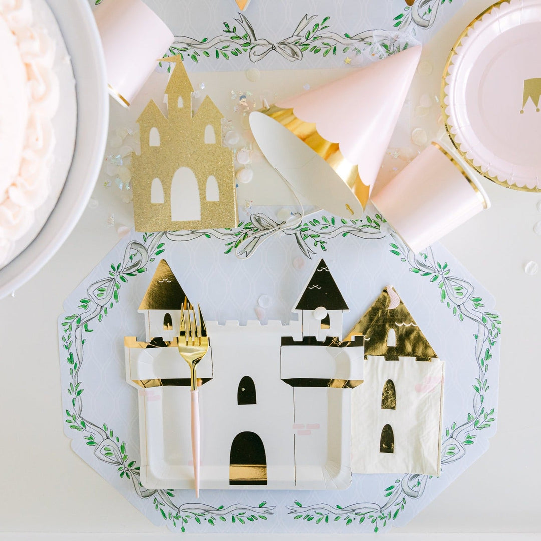 PRINCESS CASTLE FAVOR BOXES My Mind’s Eye Bonjour Fete - Party Supplies