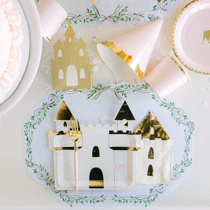 PRINCESS CASTLE FAVOR BOXES My Mind’s Eye Bonjour Fete - Party Supplies