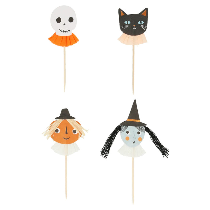 PUMPKIN PATCH PARTY PICKS Meri Meri Bonjour Fete - Party Supplies