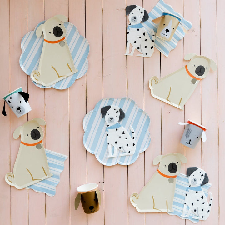 PUPPY CUPS Meri Meri Cups Bonjour Fete - Party Supplies