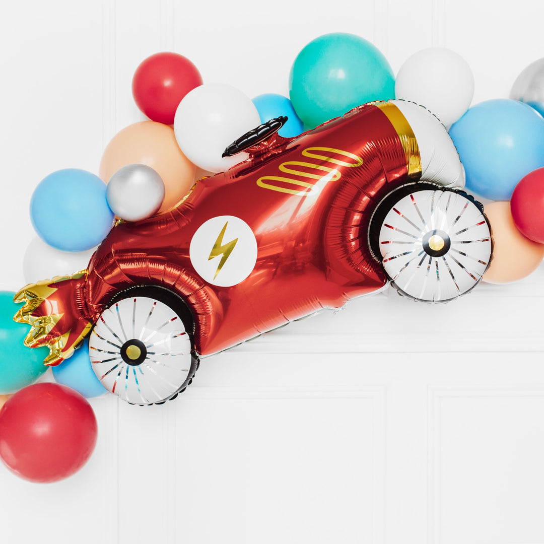 RETRO CAR BALLOON Party Deco Balloons Bonjour Fete - Party Supplies