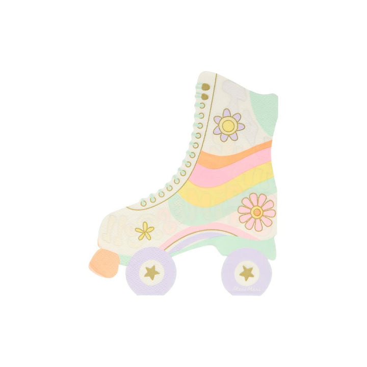 ROLLER SKATE NAPKINS Meri Meri Napkins Bonjour Fete - Party Supplies