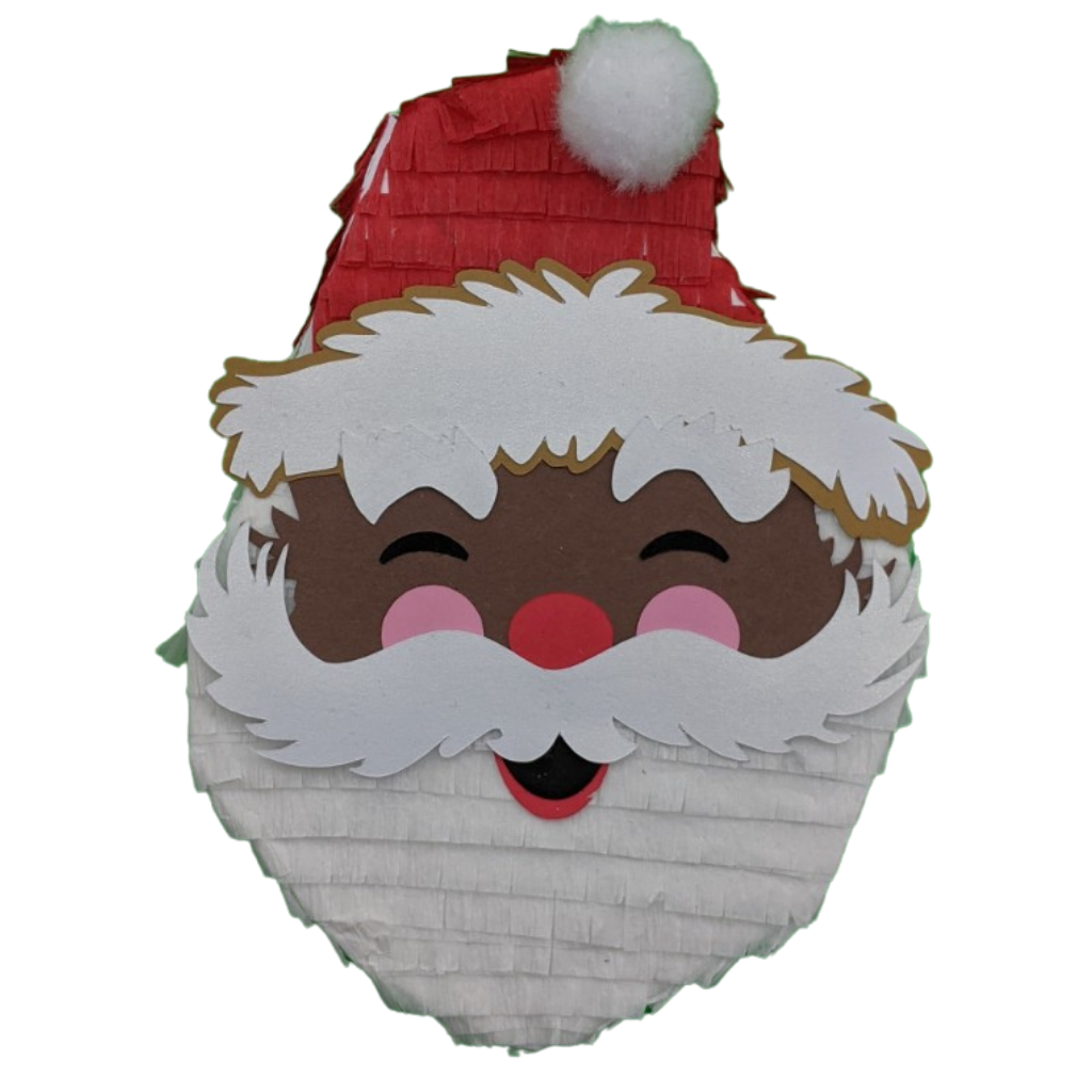 SANTA CLAUS MINI HANDMADE PIÑATA FAVOR - DARK Lula Flora Christmas Favor Bonjour Fete - Party Supplies