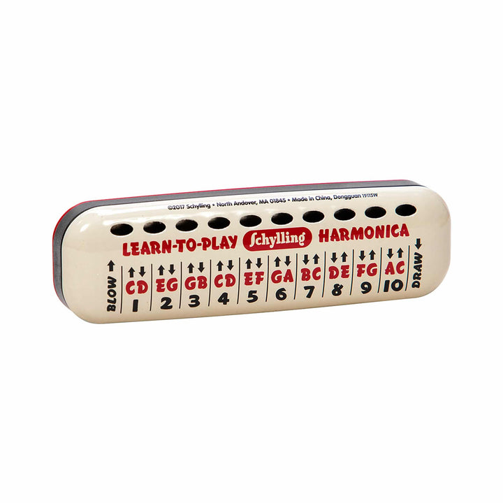 LEARN TO PLAY HARMONICA Schylling Small Toy Favor Bonjour Fete - Party Supplies