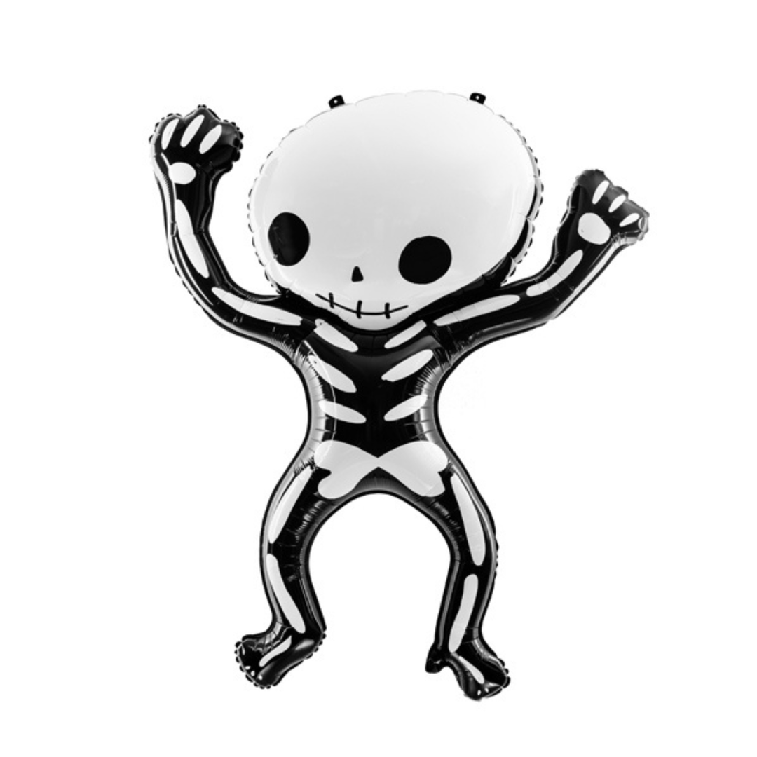 SKELETON BALLOON Party Deco Halloween Balloons Bonjour Fete - Party Supplies