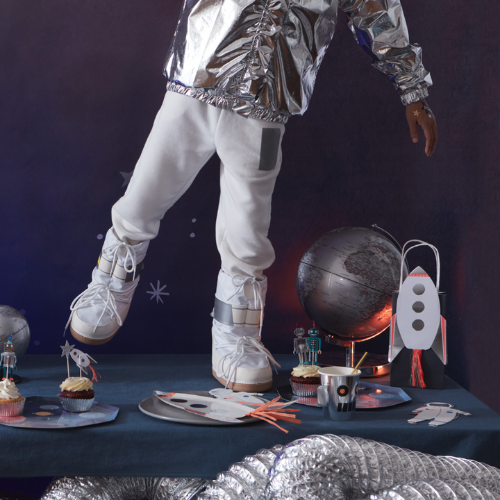 ROCKET SPACE THEMED PARTY GOODIE BAGS Meri Meri Treat Bags Bonjour Fete - Party Supplies
