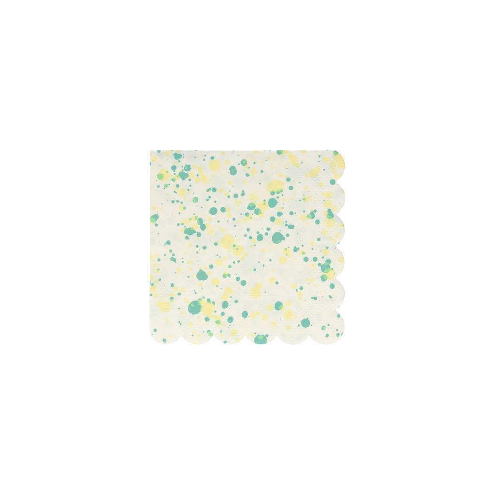 SPECKLED SMALL NAPKINS Meri Meri Napkins Bonjour Fete - Party Supplies