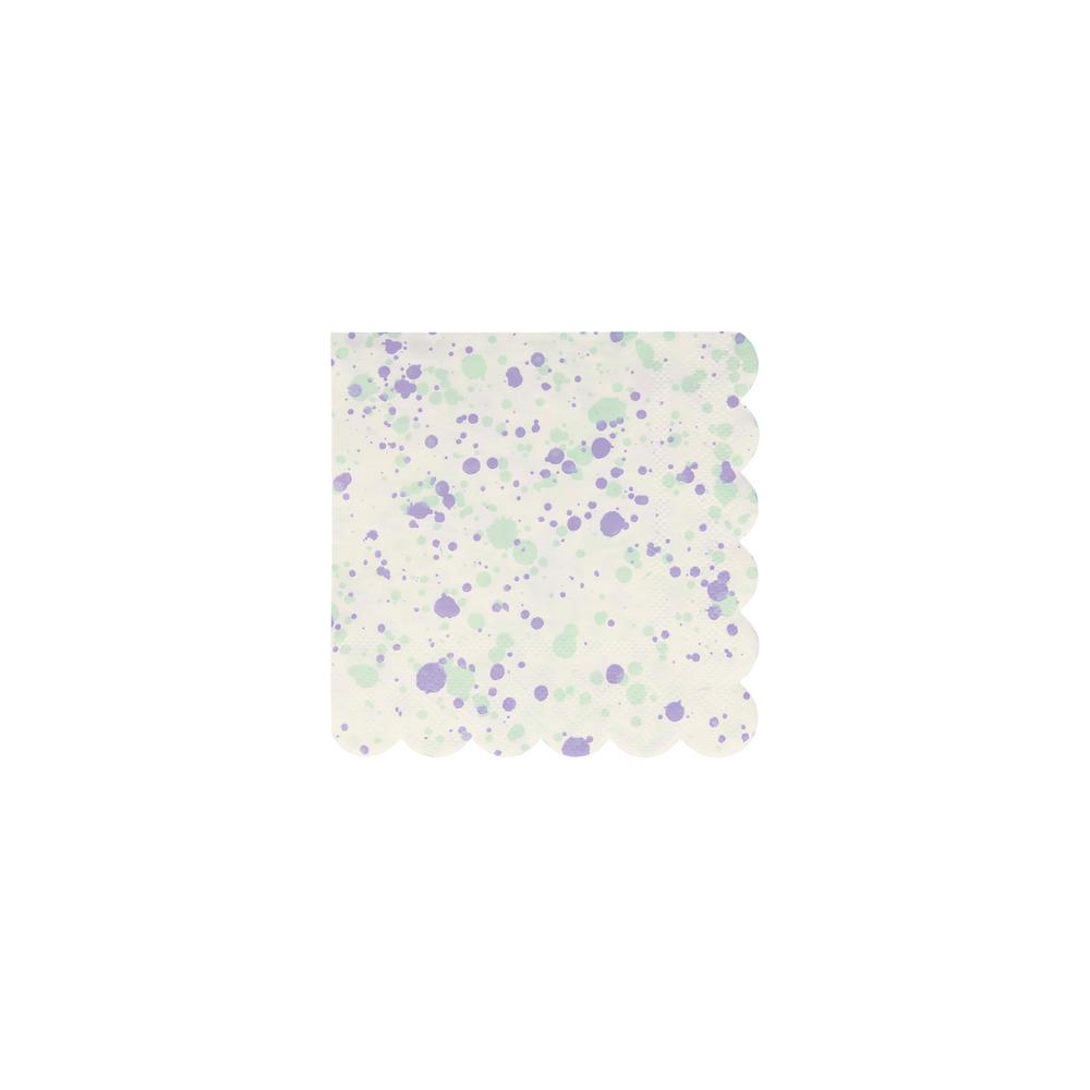 SPECKLED SMALL NAPKINS Meri Meri Napkins Bonjour Fete - Party Supplies