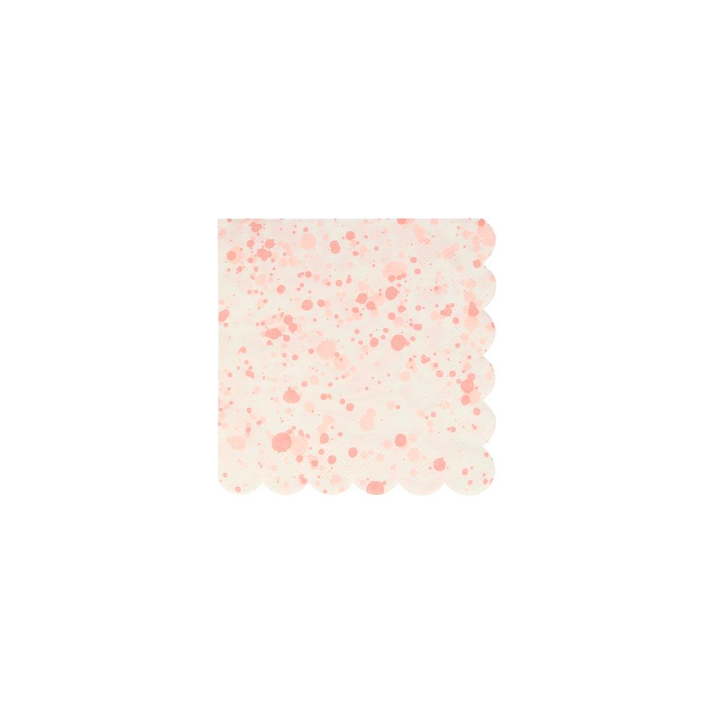 SPECKLED SMALL NAPKINS Meri Meri Napkins Bonjour Fete - Party Supplies