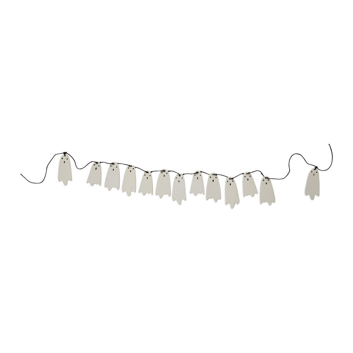 SPOOKY GHOST GARLAND Accent Decor Halloween Home Bonjour Fete - Party Supplies