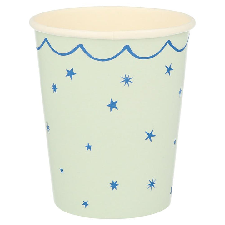 STAR PATTERN CUPS Meri Meri Cups Bonjour Fete - Party Supplies