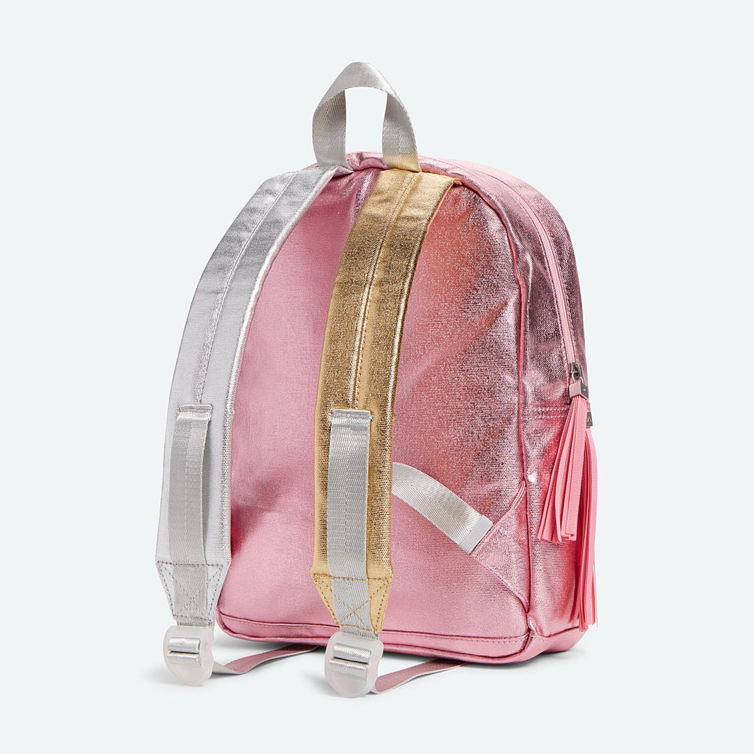 PINK & SILVER MINI KANE BACKPACK BY STATE BAGS State Bags Backpack Bonjour Fete - Party Supplies