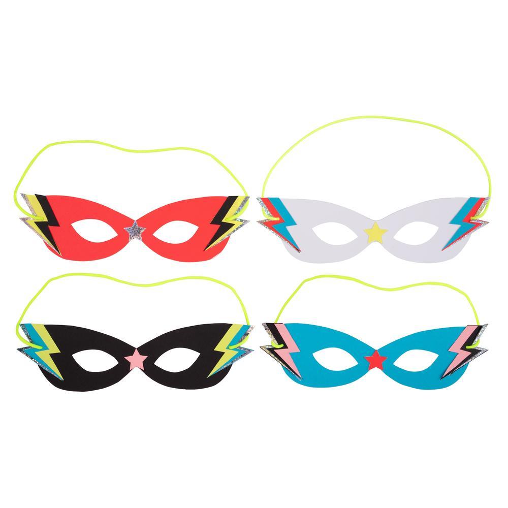 SUPERHERO MASKS Meri Meri Masks Bonjour Fete - Party Supplies
