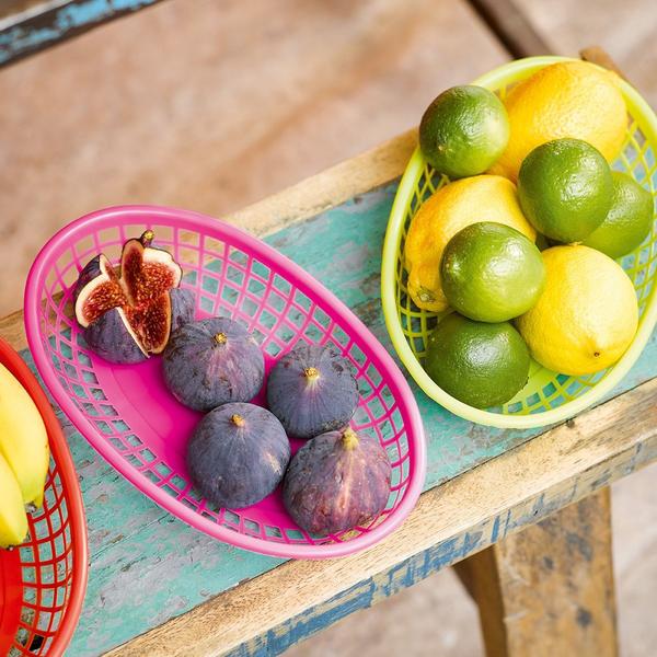 FIESTA CUBAN FOOD BASKET Talking Tables Plates Bonjour Fete - Party Supplies